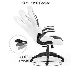 Gaming Chairs Staples Emerge Vortex Bonded Leather Gaming Chair, White And Gray (52503) 12 Gaming Chairs Staples Emerge Vortex Bonded Leather Gaming Chair, White And Gray (52503) -Ready America Shop 08CF17DA 23C4 46FF 95C33AE66A9005D1 s7