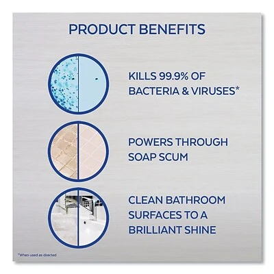 Disinfectant Cleaners & Sprays LYSOL® Brand Disinfectant Power Bathroom Foamer, Liquid, Atlantic Fresh, 32 Oz Spray Bottle 7 Disinfectant Cleaners & Sprays LYSOL® Brand Disinfectant Power Bathroom Foamer, Liquid, Atlantic Fresh, 32 Oz Spray Bottle - Image 5