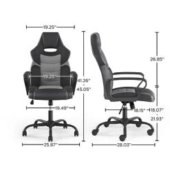 Gaming Chairs Staples Emerge Vector Luxura Faux Leather Gaming Chair, Black & Gray (61108) 17 Gaming Chairs Staples Emerge Vector Luxura Faux Leather Gaming Chair, Black & Gray (61108) -Ready America Shop 40B0F5DE E5FD 4658 8AA5DCF970FD060C s7