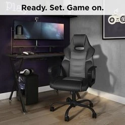 Gaming Chairs Staples Emerge Vector Luxura Faux Leather Gaming Chair, Black & Gray (61108) 15 Gaming Chairs Staples Emerge Vector Luxura Faux Leather Gaming Chair, Black & Gray (61108) -Ready America Shop 494B5952 FBD1 478D BAB0BF38B8F15249 s7