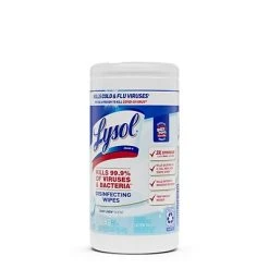 Lysol Disinfecting Wipes, Crisp Linen, 80 Wipes/Pack (1920089346) -Ready America Shop 50F25E00 7B6A 4431 9ECDF94E225C4ACE s7