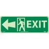 National Marker Safety Signs Notice Signs; Exit (W/ Door And Left Arrow), 5X14, Glow Rigid -Ready America Shop 58D7FFD5 E6EF 450F BA0A0DE54237CC1A s7