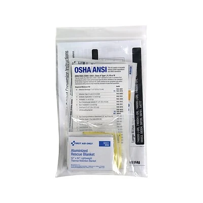 First Aid Kits First Aid Only SmartCompliance ANSI 2021 Class A Conversion Kit (91365) 3 First Aid Kits First Aid Only SmartCompliance ANSI 2021 Class A Conversion Kit (91365)