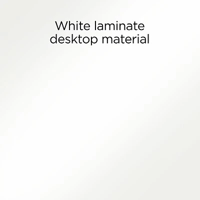 Office Desks Emerge Vizon 47" Gaming Desk, White Colorway (60986) 6 Office Desks Emerge Vizon 47" Gaming Desk, White Colorway (60986) - Image 5
