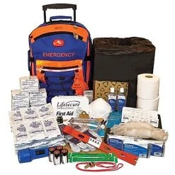 First Aid Only™ First Aid Kits MobileAid SecurEvac High-Visibility Emergency Evacuation & Shelter-In-Place Survival Kit (19850)