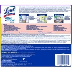 Lysol Dual Action Disinfecting Wipes, Citrus, 75 Wipes/Pack (1920081700) 11 Lysol Dual Action Disinfecting Wipes, Citrus, 75 Wipes/Pack (1920081700) -Ready America Shop DEF0AF0B A160 427E AF386FCD4B299A38 s7
