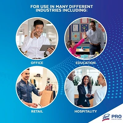 Disinfectant Wipes Lysol Pro Individually-Wrapped Disinfecting Wipes, Lemon & Lime Blossom Scent, 300 Wipes/Pack (1920099860X) 8 Disinfectant Wipes Lysol Pro Individually-Wrapped Disinfecting Wipes, Lemon & Lime Blossom Scent, 300 Wipes/Pack (1920099860X) - Image 6