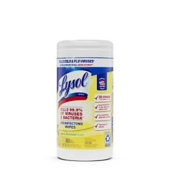 Lysol Disinfecting Wipes, Lemon & Lime Blossom, 80 Wipes/Canister, 6 Canisters/Carton (1920077182CT) -Ready America Shop FB9039CC 068D 44B5 BE9685033409AFE2 s7