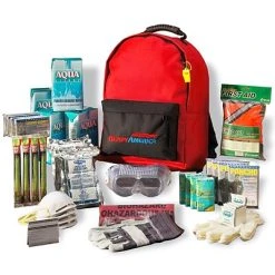 Ready America Emergency Kits Ready America Grab 'N Go 4 Person 3 Days Backpack Essentials Emergency Kit (70380)