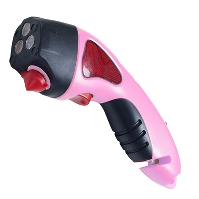 Flashlight, Emergency Light Stalwart 8.25" X 1.75" Emergency Escape Safety Tool With Flashlight, Pink 2 Flashlight, Emergency Light Stalwart 8.25" X 1.75" Emergency Escape Safety Tool With Flashlight, Pink