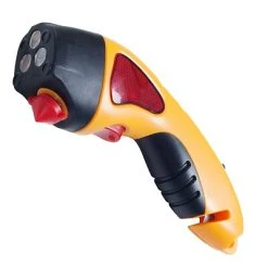 Flashlight, Emergency Light Stalwart 8.25" X 1.75" Emergency Escape Safety Tool With Flashlight, Yellow