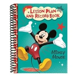 Teacher Plan Books Eureka Mickey Lesson Planner And Record Book, Each (EU-866267)