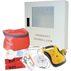 Defibrillators & Accessories Defibtech® Lifeline AED Defibrillator Starter Kit With Prescription Certificate