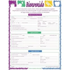 Medical Forms & Books Medical Arts Press® Registration Forms Without Updates Section; Dental Sketch, Spanish -Ready America Shop s0951263 s7