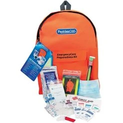 First Aid Only Emergency Kits PhysiciansCare First Aid Kits, Emergency Preparedness Backpack For 1 Person, 43 Pieces (90123)