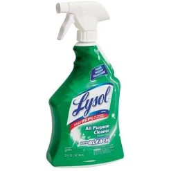 All-Purpose Cleaners & Degreasers Lysol All Purpose Cleaner With Bleach, Spray, 32 Oz. (78914)