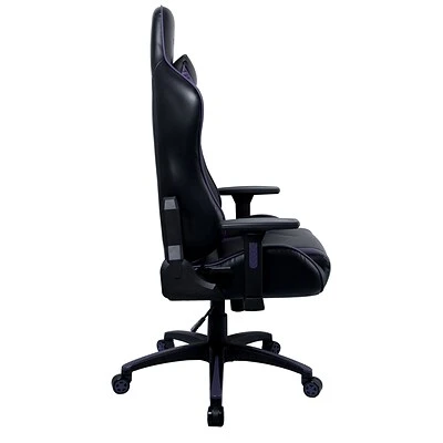 Gaming Chairs Quill Brand® Emerge Vartan Bonded Leather Gaming Chair, Purple/Black (59259) 6 Gaming Chairs Quill Brand® Emerge Vartan Bonded Leather Gaming Chair, Purple/Black (59259) - Image 4