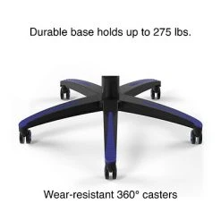 Gaming Chairs Quill Brand® Emerge Vartan Bonded Leather Gaming Chair, Blue/Black (53242) -Ready America Shop s1214377 s7