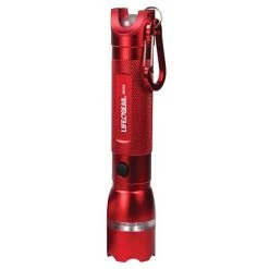 LifeGear Flashlights & Lanterns Life+Gear 7" 300-Lumen Search Light 300 + Emergency Signaling, Red (AA35-60538-RED) -Ready America Shop sp105961641 s7