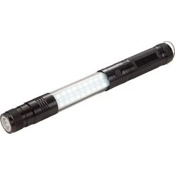 All Outdoor Living Natico Black Aluminum Telescopic Magnetic COB Flashlight (60-1233-BK)