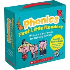 Scholastic Classroom Books Phonics First Little Readers (Parent Pack), 24 Titles (9781338717563)
