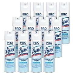 Disinfectant Cleaners & Sprays Lysol Professional Cleaner Cleaner Disinfectants, Clean, 19 Oz., 12/Carton (36241-74828)