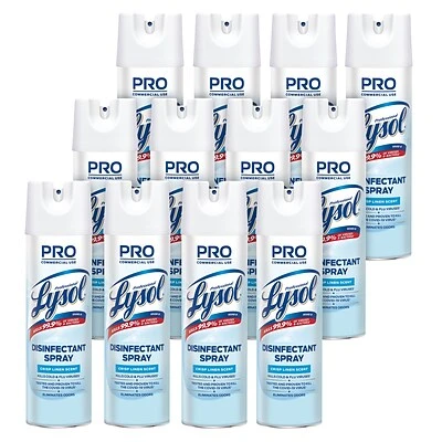 Disinfectant Cleaners & Sprays Lysol Professional Cleaner Cleaner Disinfectants, Clean, 19 Oz., 12/Carton (36241-74828) 3 Disinfectant Cleaners & Sprays Lysol Professional Cleaner Cleaner Disinfectants, Clean, 19 Oz., 12/Carton (36241-74828)