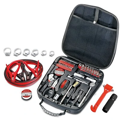 Tool Sets Apollo Tools Travel & Automotive Tool Kit, 64 Piece (DT0101) 1 Tool Sets Apollo Tools Travel & Automotive Tool Kit, 64 Piece (DT0101)