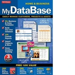 Office & Business Software Avanquest MyDatabase Home And Business For 1 User, Windows, Download (AW0027MDBHB)