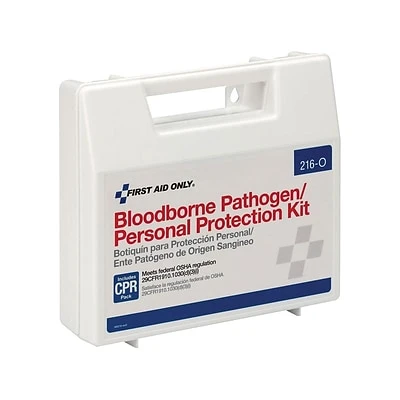 Emergency Kits First Aid Only 29 Piece Bloodborne Pathogen (BBP) Spill Clean Up Kit & Personal Protection With CPR Pack (216-O) 8 Emergency Kits First Aid Only 29 Piece Bloodborne Pathogen (BBP) Spill Clean Up Kit & Personal Protection With CPR Pack (216-O) - Image 6